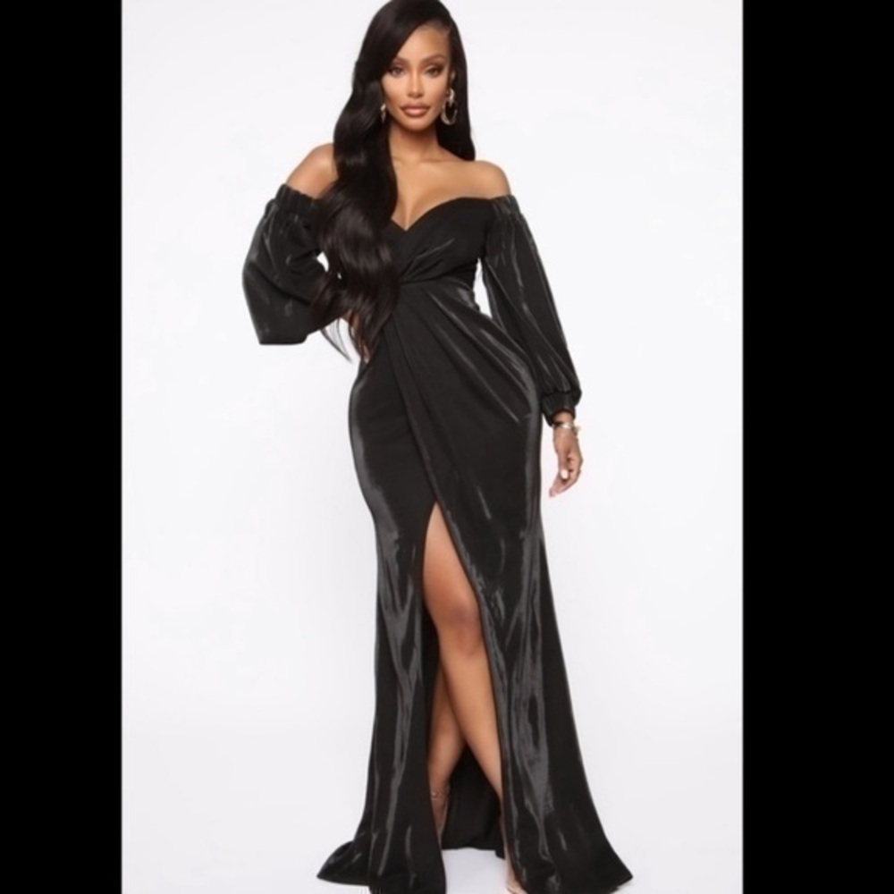 Not Ready for You Maxi Dress Fashion Nova